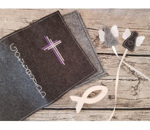 Stickserie ITH - Christliche Motive Lesezeichen Anhänger